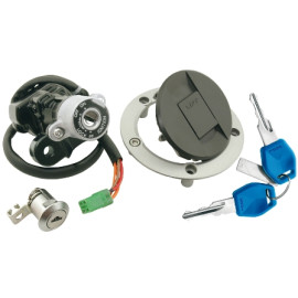 Kit completo serrature 1° equipaggiamento per SUZUKI SFV Gladius 650 (09-), SV 650 (03-11), GSX-R 1000 (03-04), SV 1000 (03-07)