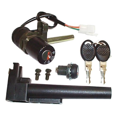 Kit serrature completo 1° equipaggiamento per APRILIA Leonardo 125 (99-04), Leonardo ST 125 (99-04), Leonardo 150 (99-04), Leonardo ST 150 (99-04)