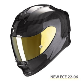 CASCO SCORPION SOLID EXO-R1 EVO CARBON AIR BLACK
