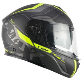 CASCO CGM MODULARE C-MAX CITY 569G NERO GIALLO FLUO