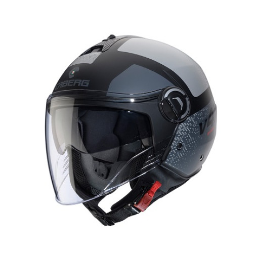 CASCO JET RIVIERA V4 X Alpha Matt Black / Antracite / Grey