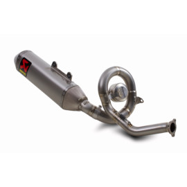 FUORI PRODUZIONE - Scarico Completo Akrapovic RACING con Terminale Esagonale full Titanio fondello in titanio e DB-Killer NON Omologato YAMAHA YZ 450 F 112 decibel (2010/2013)