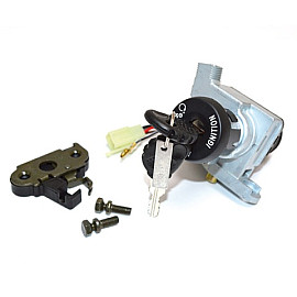 BLOCCASTERZO CENTRALIZZATO  - C/LEVISMO SELLA - A 3 POSIZIONI PER MBK OVETTO 50 (1999-2001) - YAMAHA NEO'S 50 (1999-2001)