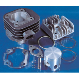 CILINDRO TESTATA GRUPPO TERMICO Ø 47 IN GHISA KIT YAMAHA AXIS / JOG - MALAGUTI F10 / F12 - APRILIA SR