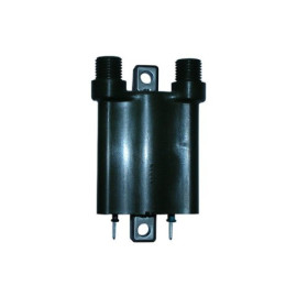 BOBINA ALTA TENSIONE GIAPPONESE MP10 DOPPIA ACCENSIONE 2,2 Ohm 12V - c.c. - 2 FASTON - INTERASSE FORI 80 mm. - COLORE VERDE PER HONDA SILVERIWING 400/600-CBF600