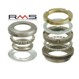 Cuscinetti Sterzo RMS completo per GILERA 50 EASY MOVING (95/96) / ICE (01/05) / RUNNER (97/00) / RUNNER POGGIALI (02) / RUNNER PUREJET (02/06) / RUNNER SP (02/04) / STALKER (97/04) / STORM (94/95) / TYPHOON X (98/99) / THYPHOON (94/97)