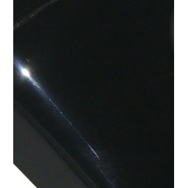 Puntale Motore in ABS POWERBRONZE Colore Nero Lucido per SUZUKI SV 650 N / S / ABS (2003/2010) - DL 650 V-STROM / ABS (2004/2010)