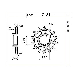 Kit GP Racing DID Passo 520, Pignone 15, Corona 40 Denti, CATENA DID 520-ERV3 G&G 108 MAGLIE per KAWASAKI 600 ZX-6R NINJA - 636 (ZX 600G - ZX 600J) (1998-2002) - ZZR 600 (ZX600J4-8) #525 (2005-2008) - ZX-6R NINJA - ZX-6RR - 636 (2003-2004)