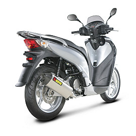 Scarico Completo Akrapovic racing (inox) Omologato per HONDA SH125 - SH150 (2013-2015)