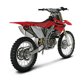 Scarico Completo Akrapovic EVOLUTION con Terminale Esagonale full Titanio e DB-Killer NON Omologato HONDA CRF 450 R (2008)