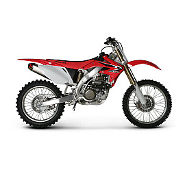 Scarico Completo Akrapovic EVOLUTION con Terminale Esagonale full Titanio e DB-Killer NON Omologato HONDA CRF 450 R (2008)