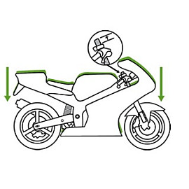 Kit abbassamento moto -20mm per TRIUMPH  Trident 660 (2021-2022)