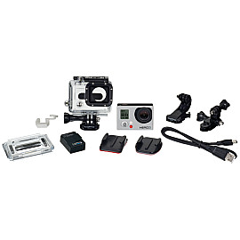 A Micro Camera Telecamera GoPro HERO 3 SILVER (11 MP  1080p a 30 fps)