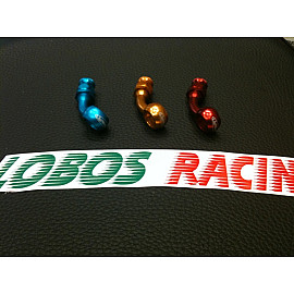 Raccordo Occhiello per freni  45° Gradi LIGHTECH in ergal