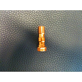 Bullone Doppio per freni in ergal lightech passo M 10 x 1