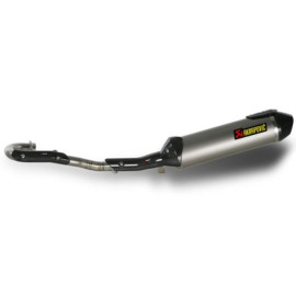Scarico Completo Akrapovic Evolution silenziatore Full Titanio/ Fondello in Carbonio con db killer asportabile Omologato BMW G 650 X (2007/2009)
