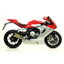 Terminale di scarico Arrow in titaniomodelle Trophy per MV AUGUSTA 675 F3 (2012-2013)