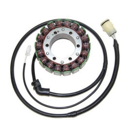 STATORE 18 BOBINE,CONNETTORE 3 FILI, CONNETTORE 1 FILO per KAWASAKI ZX-12R NINJA (00/01)