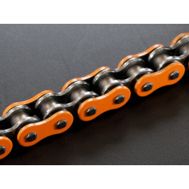 CATENA RK 520XSO 120 MAGLIE CLF COLORE ARANCIO CON RX-RING