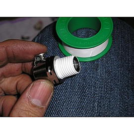 Attacco Innesto Rapido  Benzina FEMMINA in OTTONE cromato 3/8