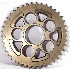 CORONA LD SITTA DESIGN IN ERGAL - DENTI 42 PASSO 520 - PER DUCATI Streetfighter 848 / Monster S4 R 996 / Multistrada 1000 / Hypermotard 1100 / Multistrada 1100