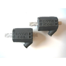 Kit Bobine DYNA  (nere) - SINGOLA USCITA - interasse fissaggio 90-100mm -