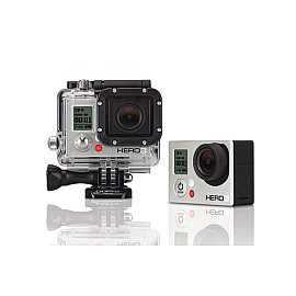 A Micro Camera Telecamera GoPro HERO 3 SILVER (11 MP  1080p a 30 fps)