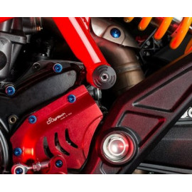 Kit tappi telaio LIGHTECH per DUCATI HYPERMOTARD 821 (2013-2015) - 4 PEZZI -