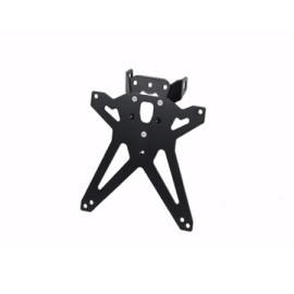 Portatarga Lightech regolabile di colore nero per DUCATI MONSTER 796 (2010>) - MONSTER 1100 (2008>) - MONSTER 696 (2008/2012)