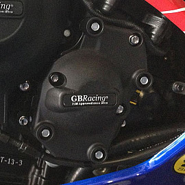 KIT PROTEZIONE CARTER GB RACING ALTERNATORE + FRIZIONE + TIMING PER TRIUMPH DAYTONA 675R (2013 - 2014)