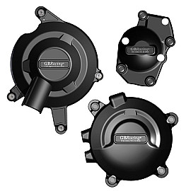 KIT PROTEZIONE CARTER GB RACING ALTERNATORE + FRIZIONE + TIMING PER TRIUMPH DAYTONA 675R (2013 - 2014)