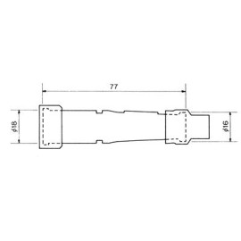 ATTACCO CANDELA NGK SD05F STOCK NR.8022 senza Oliva