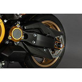 COPRI CINGHIA INFERIORE IN CARBONIO OPACO per YAMAHA 530 T-MAX - 560 T-MAX (2017-2022>)