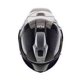 CASCO ALPINESTARS SUPERTECH R10 ELEMENT - BLACK CARBON SILVER BLACK GLOSSY
