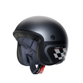 CASCO JET CABERG FREERIDE X DAYTONA MATT METAL GREY / BLACK /  WHITE