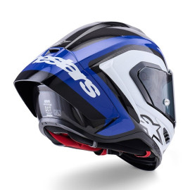 Casco Alpinestars Supertech R10 Arius Bianco Blu