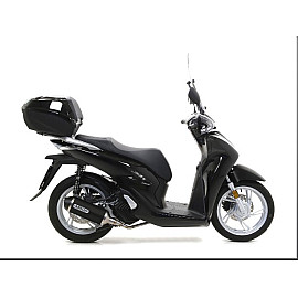 SILENZIATORE URBAN ARROW ALLUMINIO SCURO OMOLOGATO HONDA SH 125I (2020-2023) - SH 125 (2020-2023)