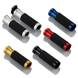 MANOPOLE UNIVERSALI  RIZOMA SPORT LINE COLORE-NERO-NERO la coppia (due manopole) - ø 22 mm