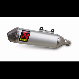 Terminale di scarico Akrapovic SPLIT-ON  Esagonale full Titanio con DB-Killer NON Omologato YAMAHA YZ 450 F 112 decibel (2010/2013)