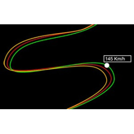 CRONOMETRO GPS-4 LITE A DOPPIA COSTELLAZIONE GPS+GLONASS con INTERTEMPI TEMPO IDEALE - VELOCITA' GPS - CONTAORE - SCARICO TEMPI E VELOCITA' MASSIME su CHIAVETTA USB