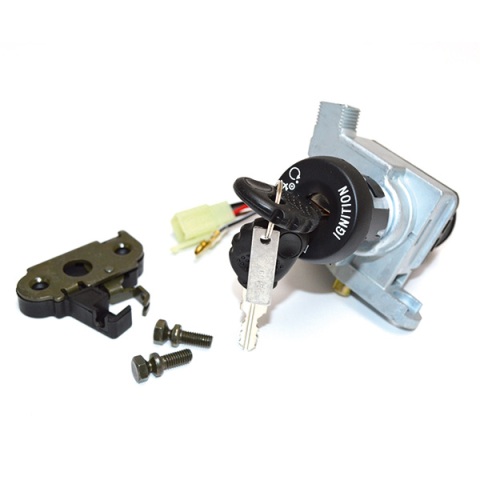 BLOCCASTERZO CENTRALIZZATO  - C/LEVISMO SELLA - A 3 POSIZIONI PER MBK OVETTO 50 (1999-2001) - YAMAHA NEO'S 50 (1999-2001)