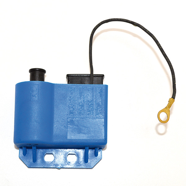 BOBINA CENTRALINA ELETTRONICA CDI DZE ADATTABILE - 4 FASTON PER VESPA PX-PE-ET3 ARCOBALENO 125 / 150 / 200 - VESPA RALLY 200 - GILERA TG2 125 (C/IMPIANTO DUCATI)