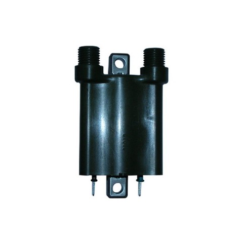 BOBINA ALTA TENSIONE GIAPPONESE MP10 DOPPIA ACCENSIONE 2,2 Ohm 12V - c.c. - 2 FASTON - INTERASSE FORI 80 mm. - COLORE VERDE PER HONDA SILVERIWING 400/600-CBF600