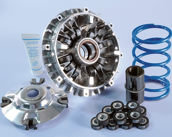 VARIATORE POLINI HI-SPEED 12 RULLI per YAMAHA T-MAX 500 - rulli 25x11 da 8,3 gr. e 7,5 gr. -