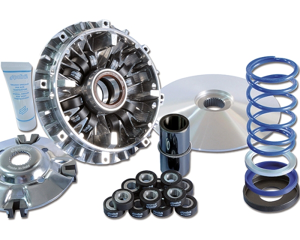 VARIATORE POLINI 12 RULLI MAXI HI-SPEED EVOLUTION per YAMAHA T-MAX 500 - rulli 25x11 da 8,3 gr. e 7,5 gr. -