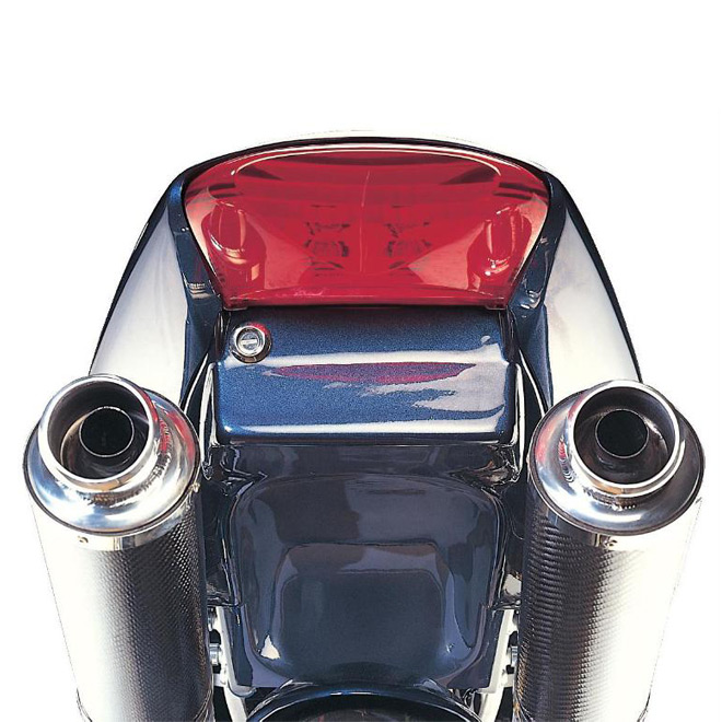 Pannello sottosella POWERBRONZE in ABS Colore Nero Lucido - HONDA VTR 1000 SP1 (1999/2001)