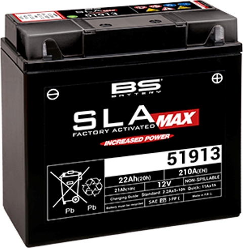Batteria Bs SLA MAX 51913 - Specifica per modelli BMW -