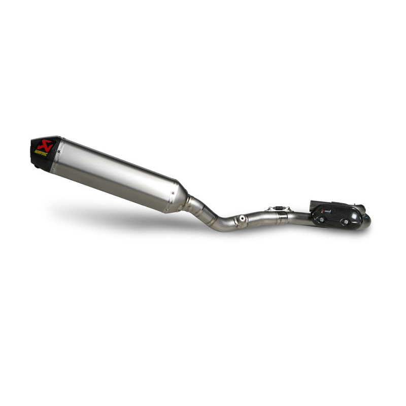 Scarico Completo Akrapovic EVOLUTION con Terminale Esagonale full Titanio e DB-Killer NON Omologato SUZUKI RM-Z 450 (2008/2012>)