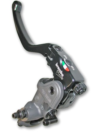  POMPA FRIZIONE RADIALE BREMBO RACING 17RCS PR 17x16-18 - interasse leva variabile -