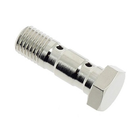 Bullone Forato Doppio in acciaio 10x1.25